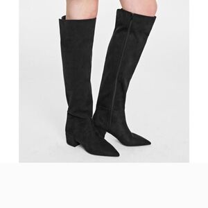 NEW 34th Elegant Black Women's Over The Knee Boots Size 8.5M